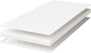 Tompol LUNA 90x200x8 cm hipoalergiczny materac piankowy 2