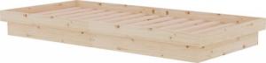 vidaXL vidaXL Rama łóżka, lite drewno, 90x190 cm, pojedyncza 4