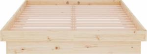 vidaXL vidaXL Rama łóżka, lite drewno, 120 x 200 cm 5