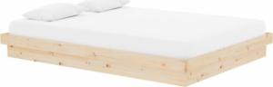 vidaXL vidaXL Rama łóżka, lite drewno, 140x190 cm, podwójna 3