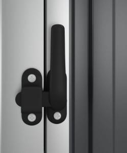 vidaXL vidaXL Szopa ogrodowa, antracytowa, 88x89x161 cm, stal galwanizowana 7