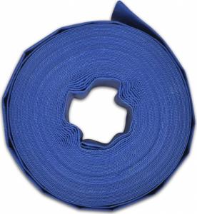 vidaXL Wąż płaski, 25 m, 3", PVC 4