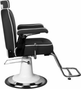 Gabbiano GABBIANO FOTEL BARBERSKI AMADEO CZARNY 2