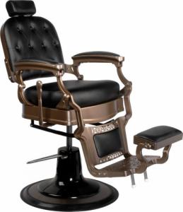 Gabbiano GABBIANO FOTEL BARBERSKI OLD ERNESTO CZARNY 3