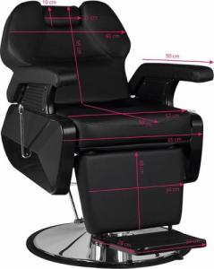 Hair System HAIR SYSTEM FOTEL BARBERSKI NEW YORK CZARNY 6