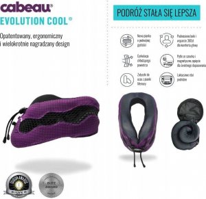 Cabeau Poduszka na szyję podróżna Evo Cool czerw.-czarny 5