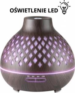 Dyfuzor zapachowy Activeshop AROMA DYFUZOR NAWILŻACZ POWIETRZA SPA 10 DARK WOOD 400ML + TIMER 3