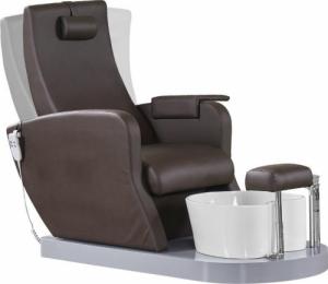 Azzurro FOTEL SPA DO PEDICURE AZZURRO 016B BRĄZOWY 3