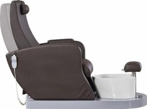 Azzurro FOTEL SPA DO PEDICURE AZZURRO 016B BRĄZOWY 4