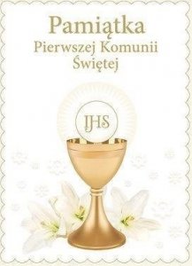 Olesiejuk Pamiątka Pierwszej Komunii Świętej (złoty kielich) 1