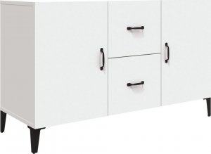 vidaXL vidaXL Komoda, biała, 100x36x60 cm, materiał drewnopochodny 2