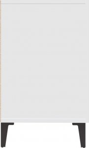 vidaXL vidaXL Komoda, biała, 100x36x60 cm, materiał drewnopochodny 6