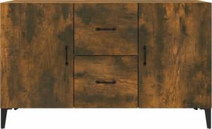 vidaXL Komoda, przydymiony dąb, 100x36x60 cm 5