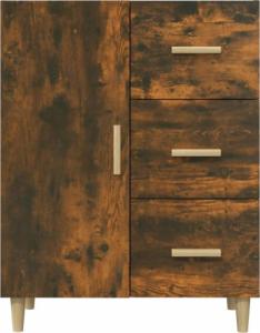 vidaXL Komoda, przydymiony dąb, 69,5x34x90 cm 5