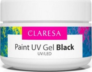 Claresa Żel do zdobień Claresa Paint Gel Black 5 ml 1