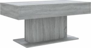 vidaXL Stolik kawowy, szary dąb sonoma, 96x50x45 cm 2