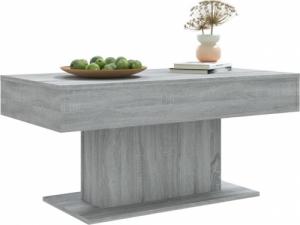 vidaXL Stolik kawowy, szary dąb sonoma, 96x50x45 cm 4