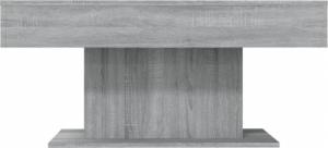 vidaXL Stolik kawowy, szary dąb sonoma, 96x50x45 cm 5