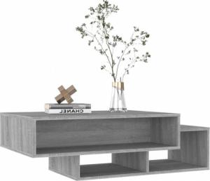 vidaXL vidaXL Stolik kawowy, szary dąb sonoma, 105x55x32 cm 3