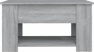 vidaXL vidaXL Stolik kawowy, szary dąb sonoma, 79x49x41 cm 6