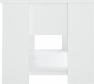 vidaXL vidaXL Stolik kawowy, biały, 79x49x41 cm, materiał drewnopochodny 6