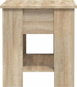 vidaXL vidaXL Stolik kawowy, dąb sonoma, 101x49x52cm, materiał drewnopochodny 5