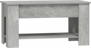 vidaXL vidaXL Stolik kawowy, betonowa szarość, 101x49x52 cm 3