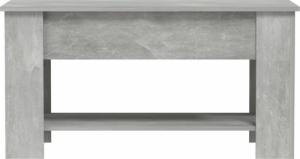 vidaXL vidaXL Stolik kawowy, betonowa szarość, 101x49x52 cm 4