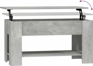 vidaXL vidaXL Stolik kawowy, betonowa szarość, 101x49x52 cm 6