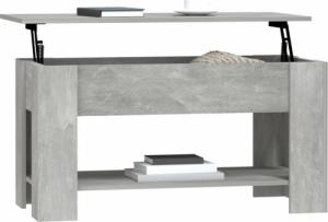 vidaXL vidaXL Stolik kawowy, betonowa szarość, 101x49x52 cm 7