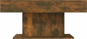 vidaXL Stolik kawowy, przydymiony dąb, 96x50x45 cm 5