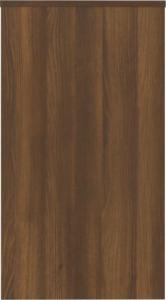 Biurko vidaXL Brązowe 90 cm x 40 cm 6