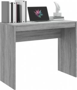 Biurko vidaXL Szare 90 cm x 40 cm 4