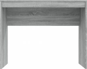 Biurko vidaXL Szare 90 cm x 40 cm 5