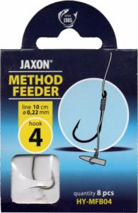 Jaxon Przypon Jaxon Method Feeder MFB #4 0,22 10cm 8szt 1
