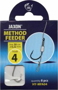 Jaxon Przypon Jaxon Method Feeder MFA #4 0,22 30cm 8szt 1