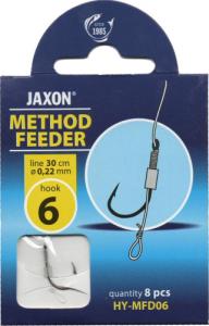 Jaxon Przypon Jaxon Method Feeder MFD #6 0,22 30cm 8szt 1