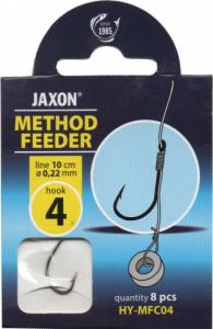 Jaxon Przypon Jaxon Method Feeder MFC #4 0,22 10cm 8szt 1