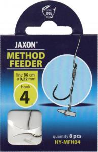 Jaxon Przypon Jaxon Method Feeder MFH #4 0,22 30cm 8szt 1