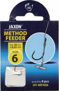 Jaxon Przypon Jaxon Method Feeder MFH #6 0,22 30cm 8szt 1