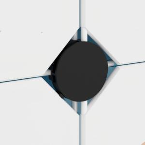 vidaXL vidaXL Regał kostkowy dla dzieci z 12 przegrodami, niebieski, PP 7