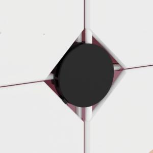 vidaXL vidaXL Regał kostkowy dla dzieci z 12 przegrodami, różowy, PP 7