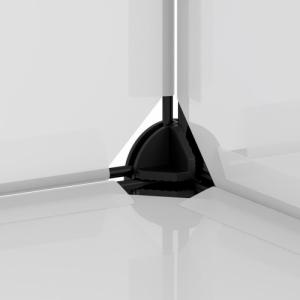 vidaXL vidaXL Stojak na buty, przezroczysty, 44x32x174 cm, PP 7