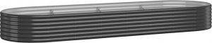 vidaXL vidaXL Donica ogrodowa, malowana proszkowo stal, 322x100x36 cm 2
