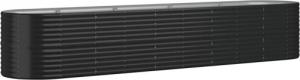 vidaXL vidaXL Donica ogrodowa, malowana proszkowo stal, 368x80x68cm, antracyt 2