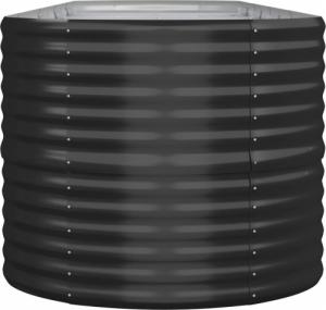 vidaXL vidaXL Donica ogrodowa z malowanej proszkowo stali, 440x80x68 cm 4