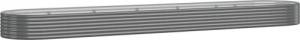 vidaXL Donica ogrodowa, malowana proszkowo stal, 507x100x36 cm, szara 2
