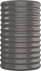 vidaXL vidaXL Donica ogrodowa, malowana proszkowo stal, 260x40x68 cm, szara 4