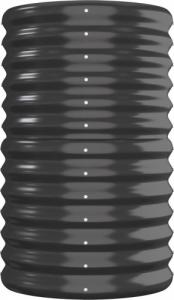 vidaXL vidaXL Donica ogrodowa, malowana proszkowo stal, 260x40x68 cm antracyt 4