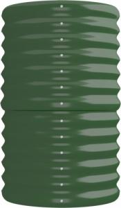 vidaXL vidaXL Donica ogrodowa, malowana proszkowo stal, 224x40x68 cm, zielona 4